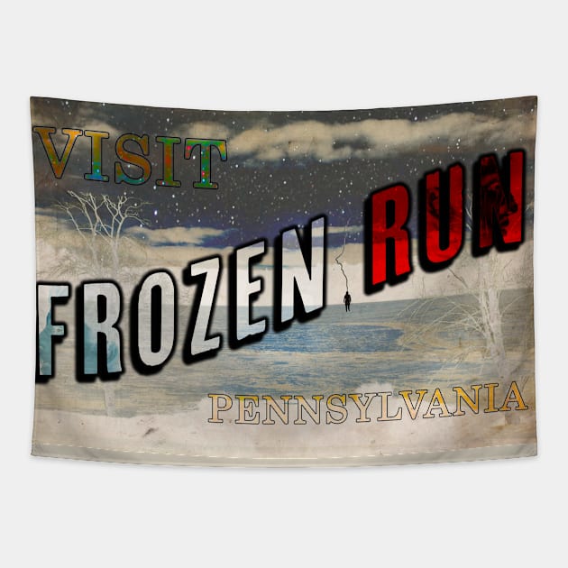 Frozen Run Postcard Tapestry by FrozenRun