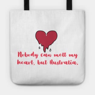 Australia melts my heart Tote