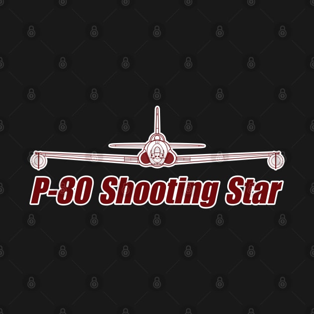Lockheed P-80 Shooting Star by Two Tailed Tom