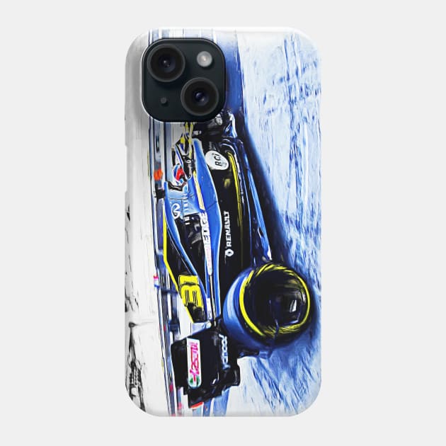 Esteban Ocon ... Start Number 31 Phone Case by DeVerviers