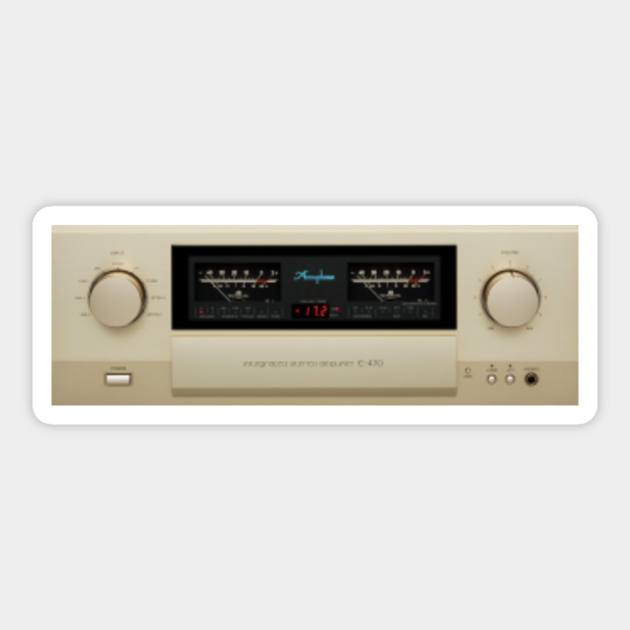 Accuphase E 470 Accuphase Sticker Teepublic Accuphase E 470 Accuphase Sticker Teepublic