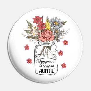 Happiness Is Being A Nene Wildflowers Happy Mother's Day Pin