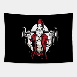 I'm Going To The Gym Merry Christmas Gift, Motivation, Xmas, Workout Gift Tapestry