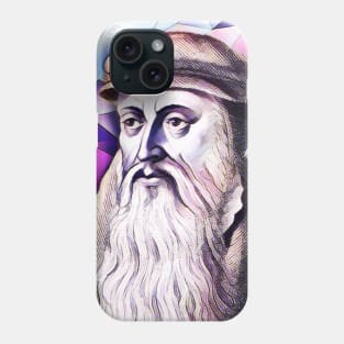 John Knox Pink Portrait | John Knox Artwork 8 Phone Case