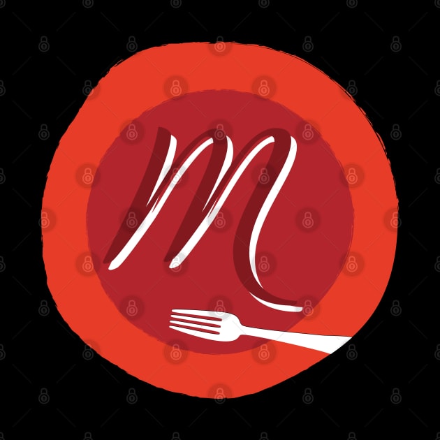 Mangia With Michele M Round Logo by Mangia With Michele