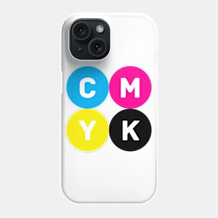 CMYK Circles Phone Case