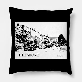 Hillsboro Oregon Pillow