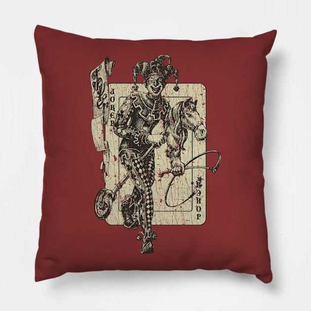 Jokers Wild 1863 Pillow by JCD666