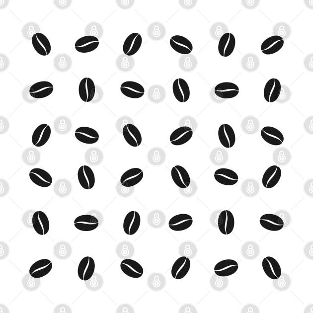 Coffee Beans Pattern by THP Creative