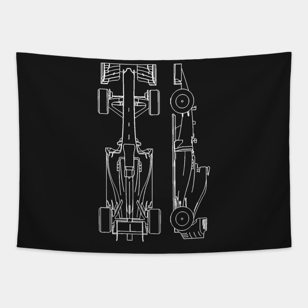 Formula One Tapestry by skstring