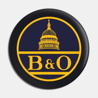 Baltimore and Ohio Railroad B&O Pin