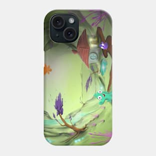 Slime in Cave Phone Case