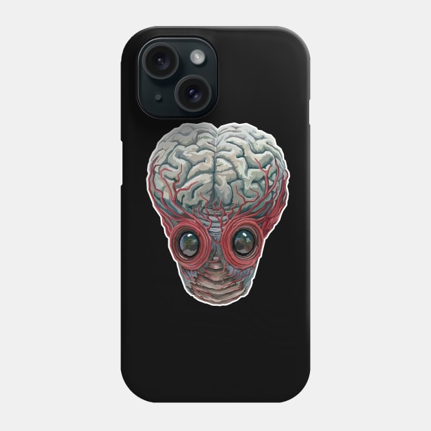 The Metaluna Mutant (Color Tinted Design) Phone Case by pentoolarts