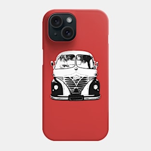 Foden S21 1960s classic heavy lorry monoblock black/white Phone Case