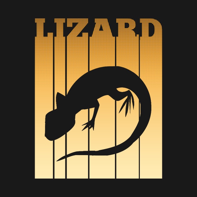 Retro Lizard by Imutobi
