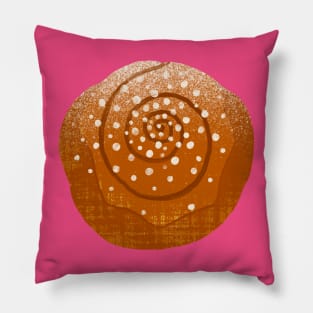 Cinnamon Bun Pillow