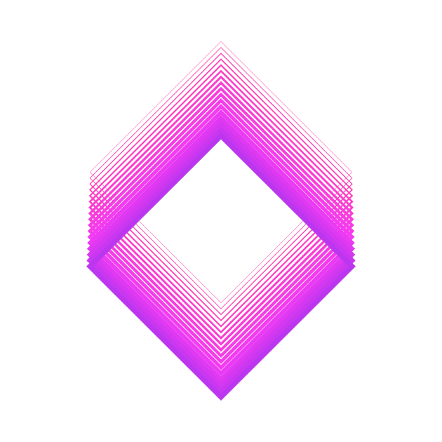 Abstract Diamond Gradient 1 by ripol