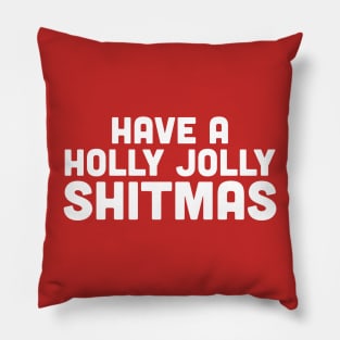 Merry Shitmas! Pillow