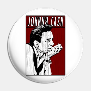 Retro Vintage Johnny Cash Pin