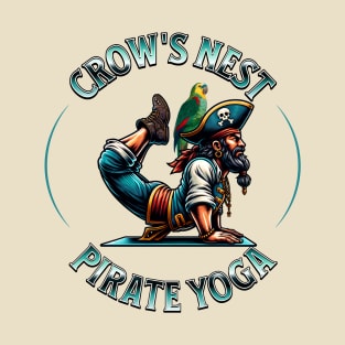 Crow's Nest Pirate Yoga T-Shirt