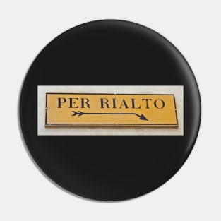 To the Rialto Pin