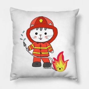 Cat does not put out fires Pillow