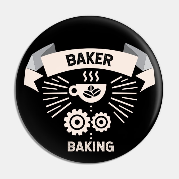 Baker Pin by ThyShirtProject - Affiliate