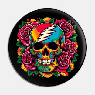 Grateful dead Pin