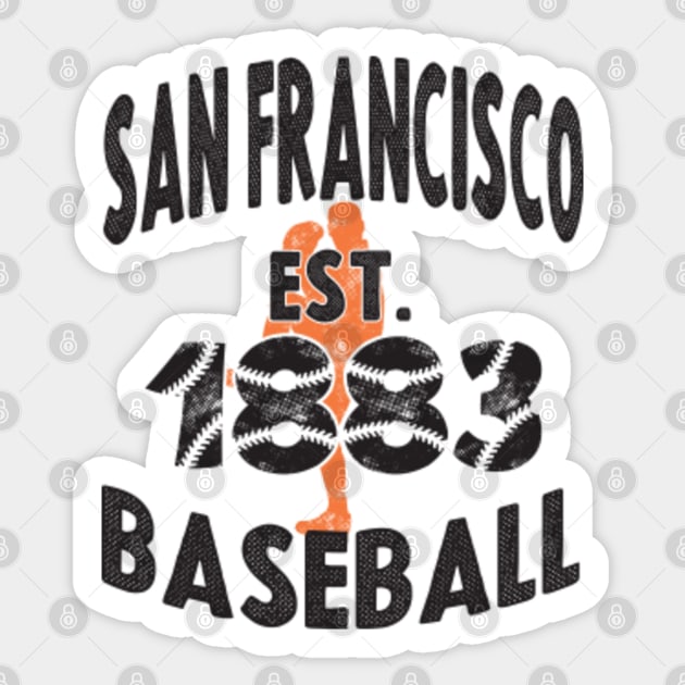 San Francisco Giants 1883 Vintage MLB T-Shirt