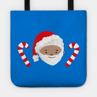 Santa "Samuel" with Candy Sticks Tote