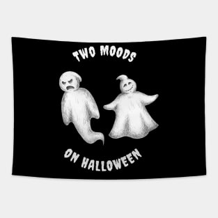 Two Moods on Halloween Tapestry