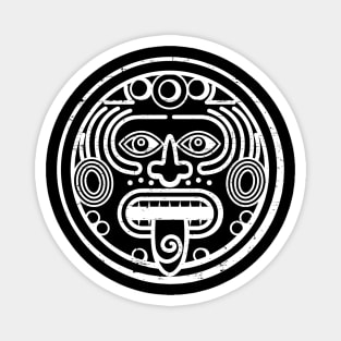 Mayan symbol - indigenous art Magnet