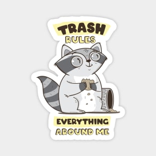 Trash Rules Magnet