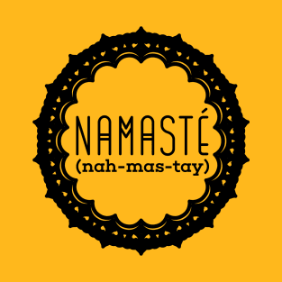 Namaste (black) T-Shirt