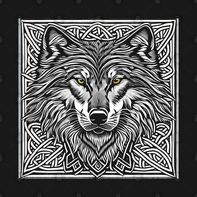 Celtic Wolf by Ireland