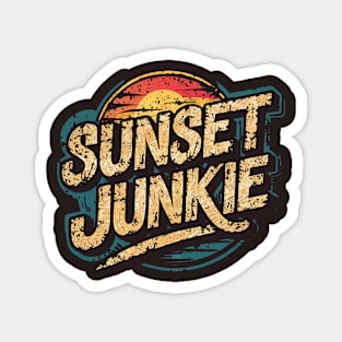 Sunset Junkie Magnet