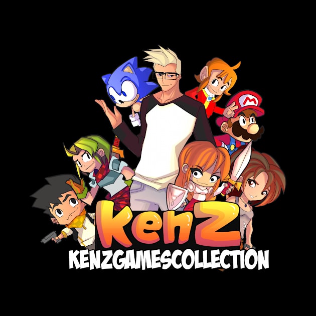 KenzGamesCollection T-Shirt #1 by KenzGamesCollection