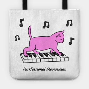 Purrfessional Meowsician Tote