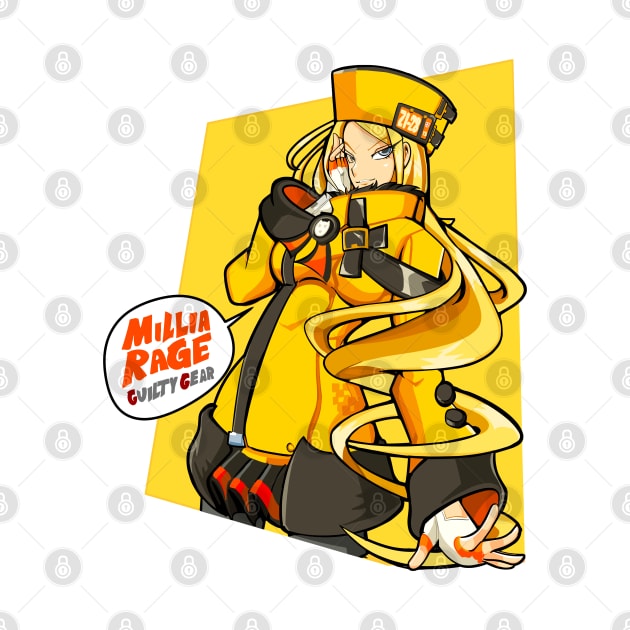 Guilty gear strive Millia Rage by Kams_store