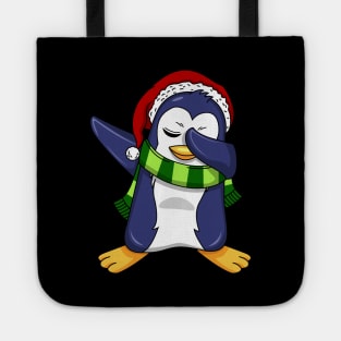 Penguin Dabbing Dab Dance Christmas Gift Tote