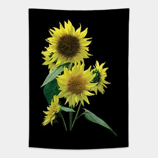 Sunflowers - Group of Sunflowers Tapestry