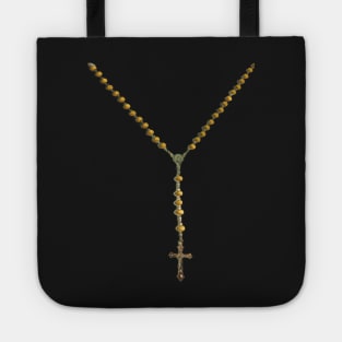 Rosary Biblical Catholic Prayer Fatima Virgin Mary Message Tote