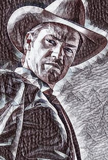 JUSTIFIED - Timothy Olyphant Magnet