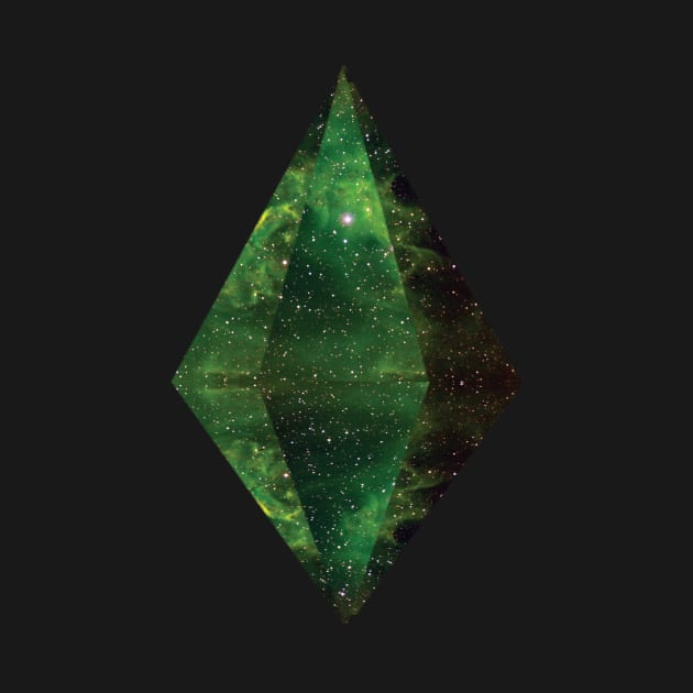 Ethereum Green stone logo by mangobanana