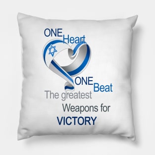 Shirts in solidarity with Israel Pillow