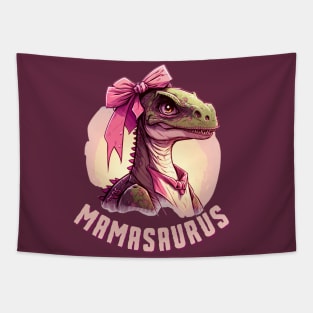 The Mamasaurus Rex - always ready with a kiss and a roar Tapestry