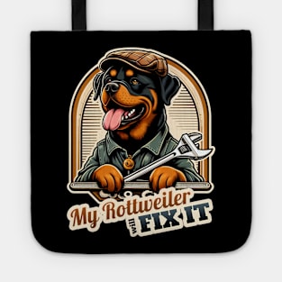 Mechanic Rottweiler Tote