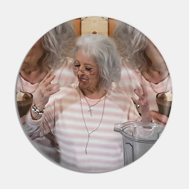 Paula Deen Makes Pu**y Milkshake Pin by Starseed666