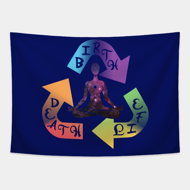 Soul recycling Tapestry by moonmorph