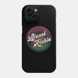 retro vintage circle Lionel Richie Phone Case